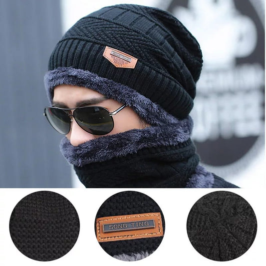 Winter Cap with Face Mask – Full Cold Protection
